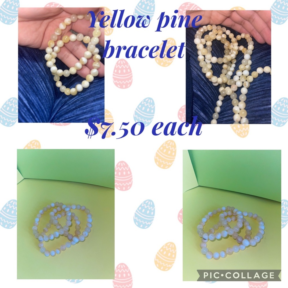 Pine yellow bracelet 🤩